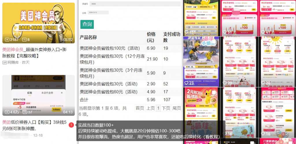 图片[1]-【2025.1.9】美团神券项目 入门级教程，外卖券膨胀推广项目 V2.0版教程-网创之家