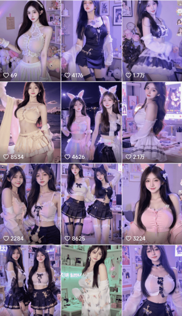 图片[4]-【2025.1.15】6分钟1条AI颜值美女热舞视频，4条视频涨粉1000+保姆级分享-网创之家