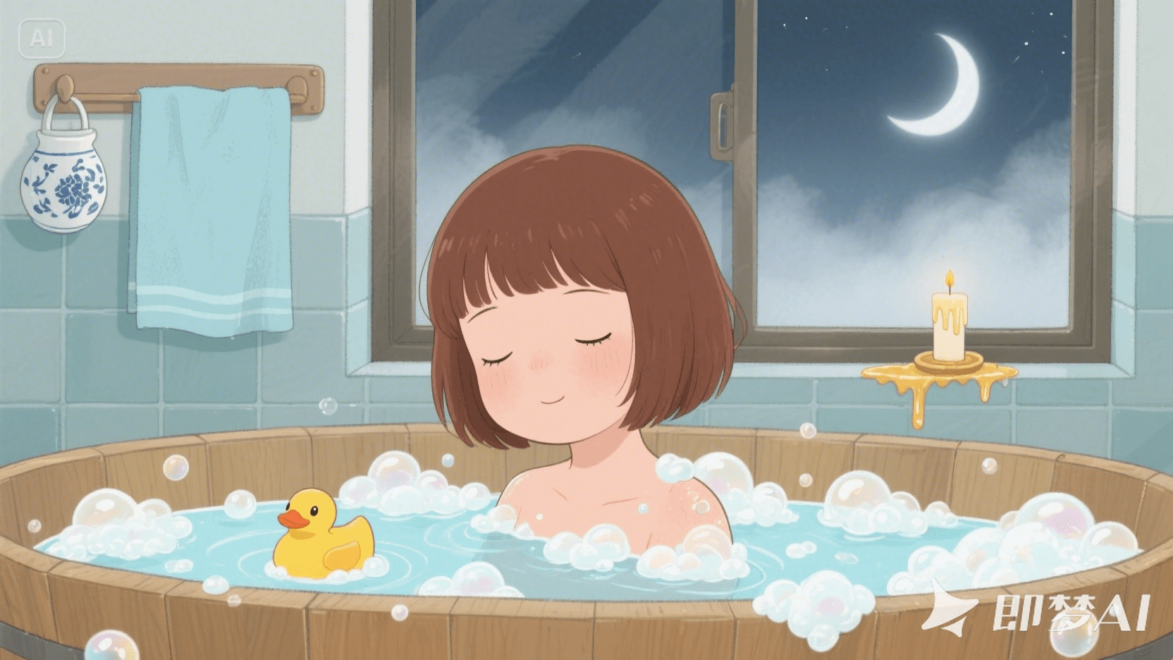 图片[3]-【2025.4.28】治愈系独居女孩小短片，即梦3.0测评-网创之家