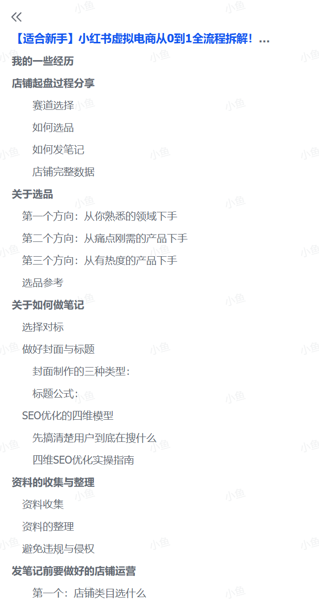 图片[2]-【2025.7.6】小红书虚拟电商从0到1全流程拆解！无保留分享-网创之家